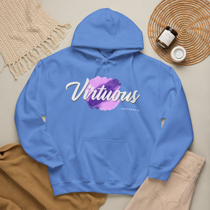 "Virtuous" Affirmation Pullover Hoodie