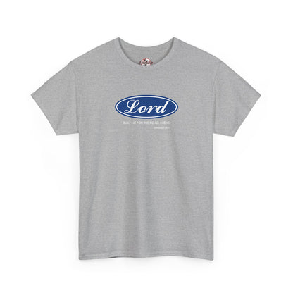 Lord Built Me Inspirational Crewneck T-Shirt