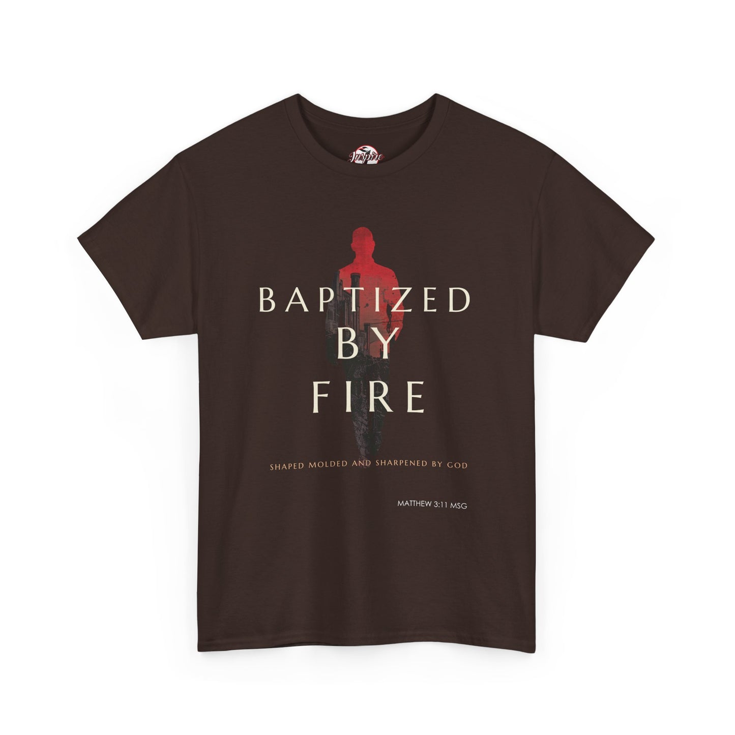 Baptized by Fire Unisex Heavy Cotton Tee
