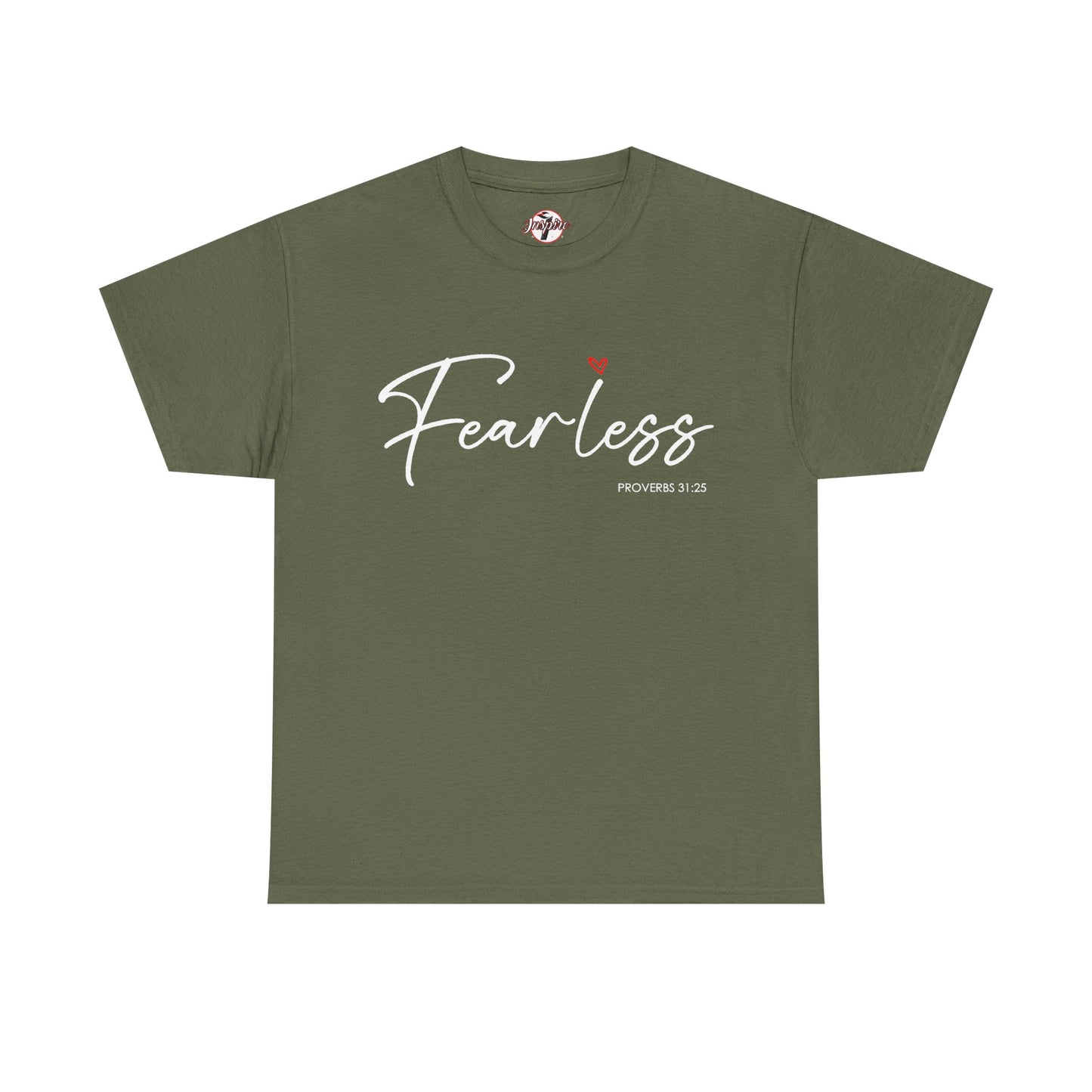 "Fearless" Inspirational Graphic T-Shirt