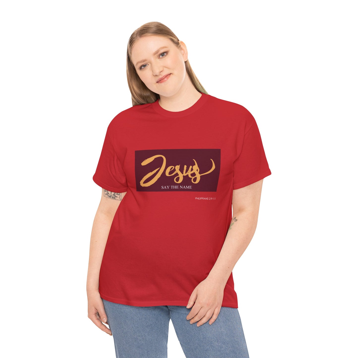 "Say The Name" of Jesus Unisex Graphic T-Shirt