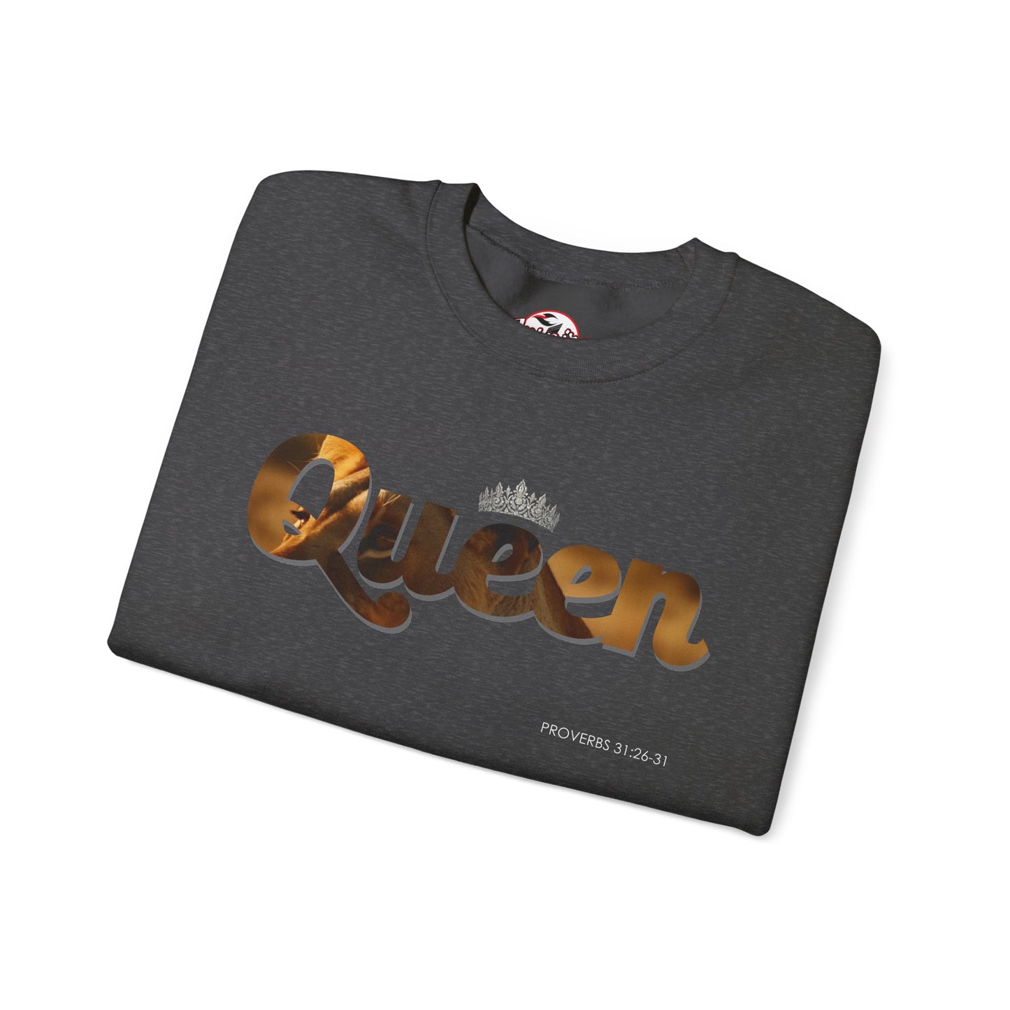 "Queen" Women's Inspirational Pullover Sweatshirt