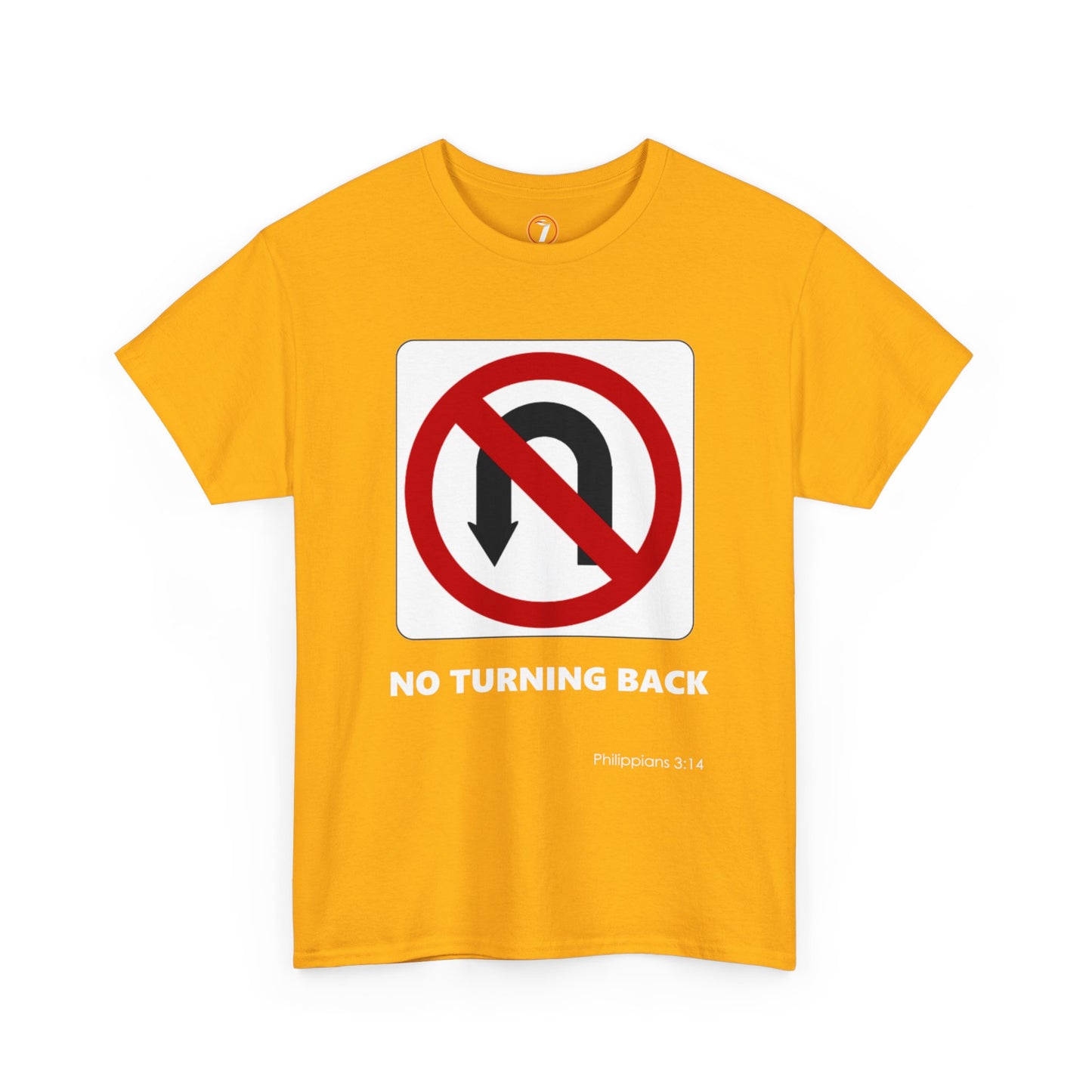 No Turning Back Unisex Heavy Cotton Tee