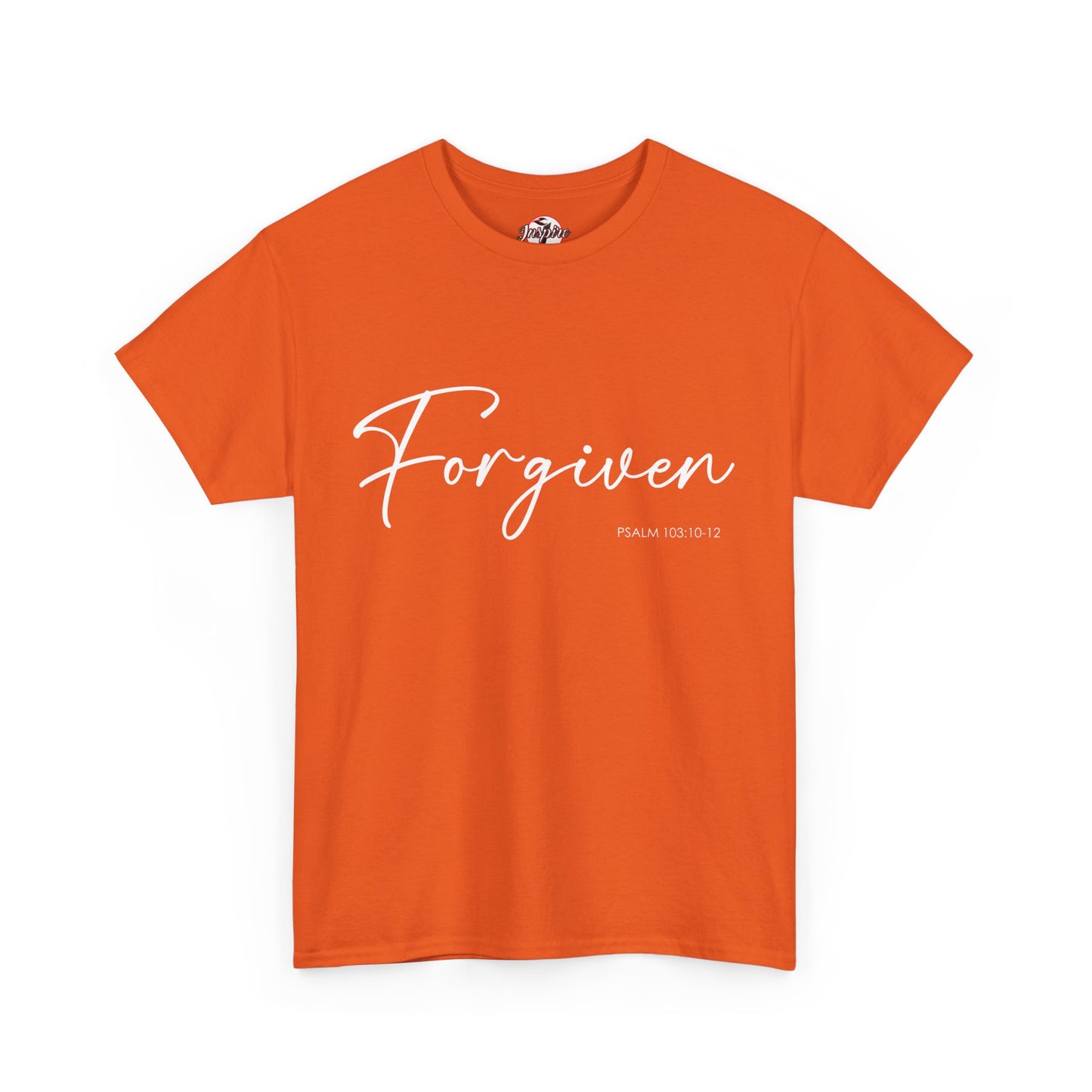 "Forgiven" Womens Christian Faith T-Shirt