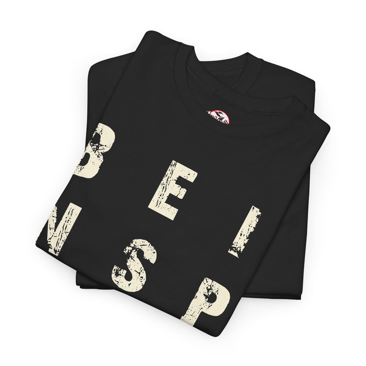 "Be Inspired" Motivational Vertical Graphic T-Shirt