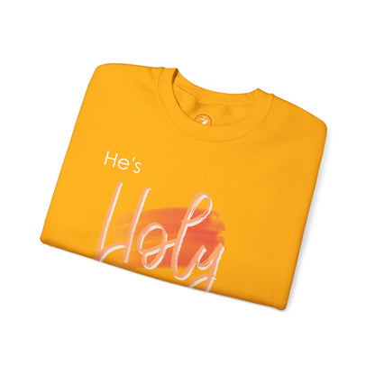 He's Holy Unisex Heavy Blend™ Crewneck Sweatshirt