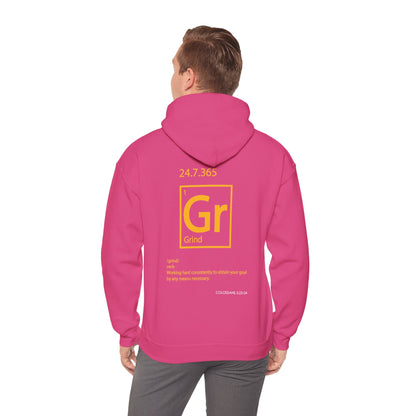 "Grind" Motivational Unisex Pullover Hoodie