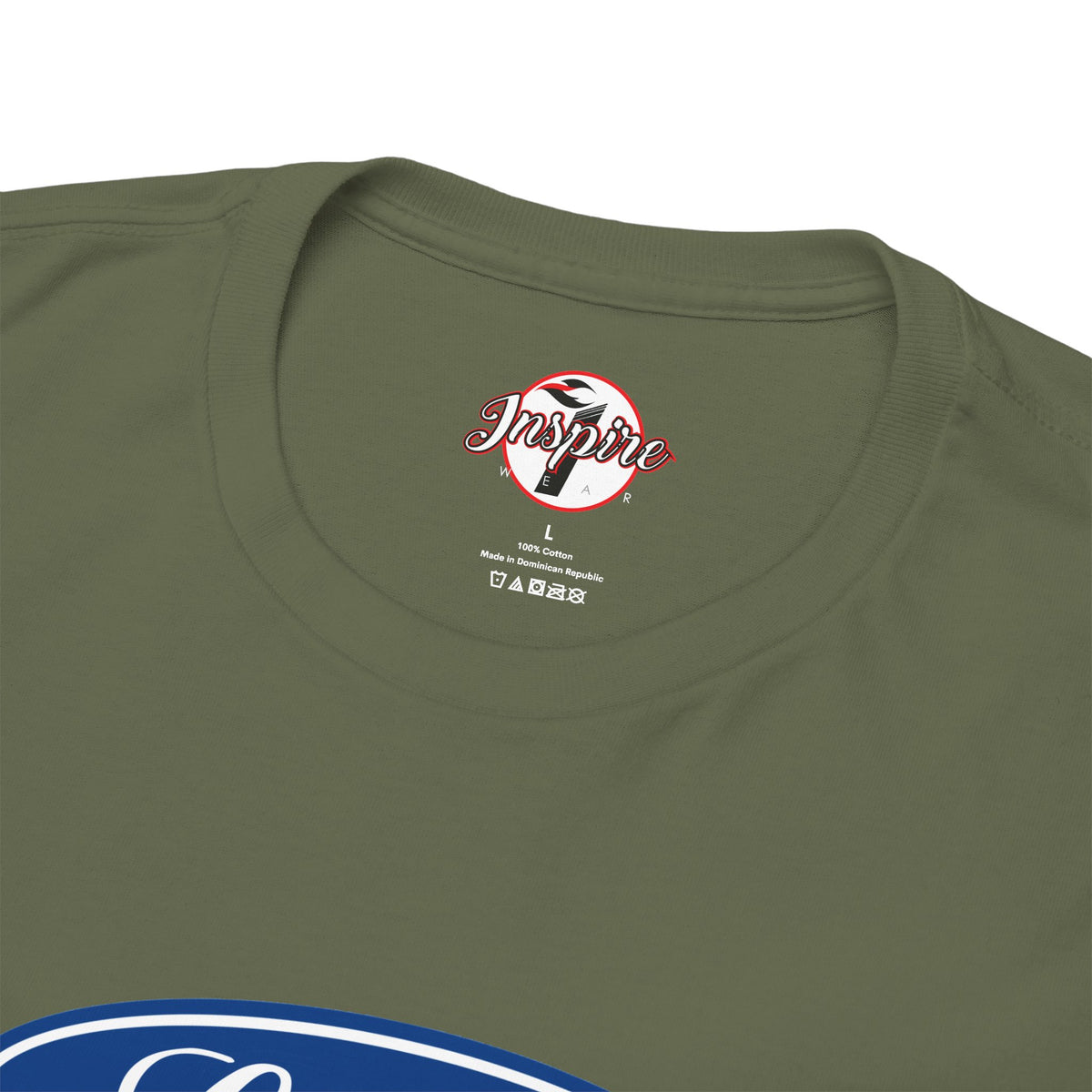 Lord Built Me Inspirational Crewneck T-Shirt