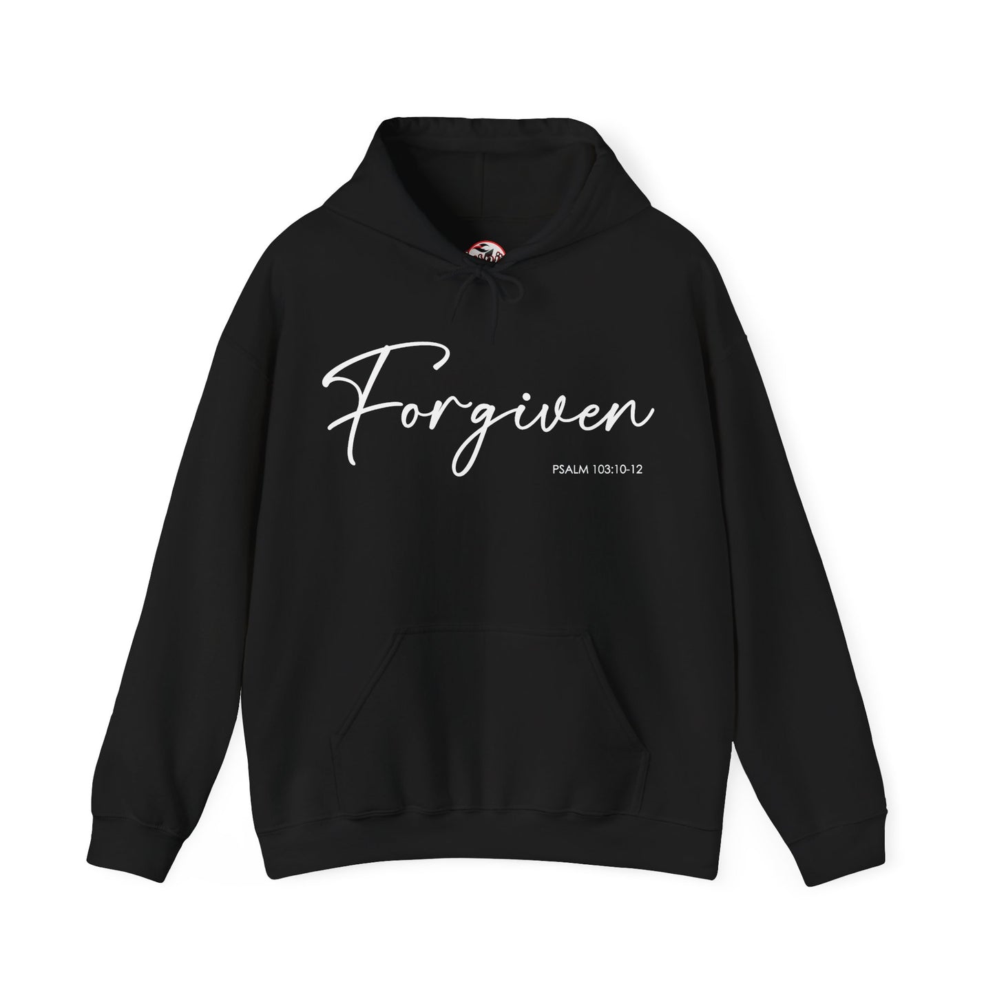 "Forgiven" Inspirational Pullover Hoodie