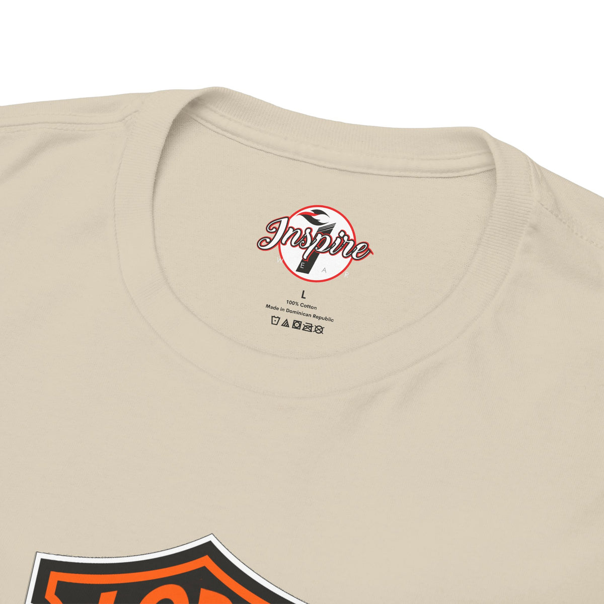 Jesus Christ Savior T‑Shirt — Lord Savior Motorcycle Shield Design