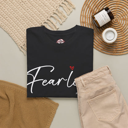 "Fearless" Inspirational Graphic T-Shirt