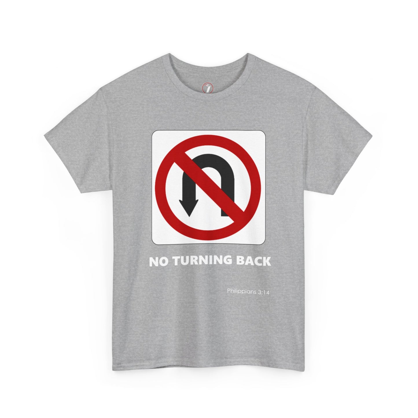 No Turning Back Unisex Heavy Cotton Tee