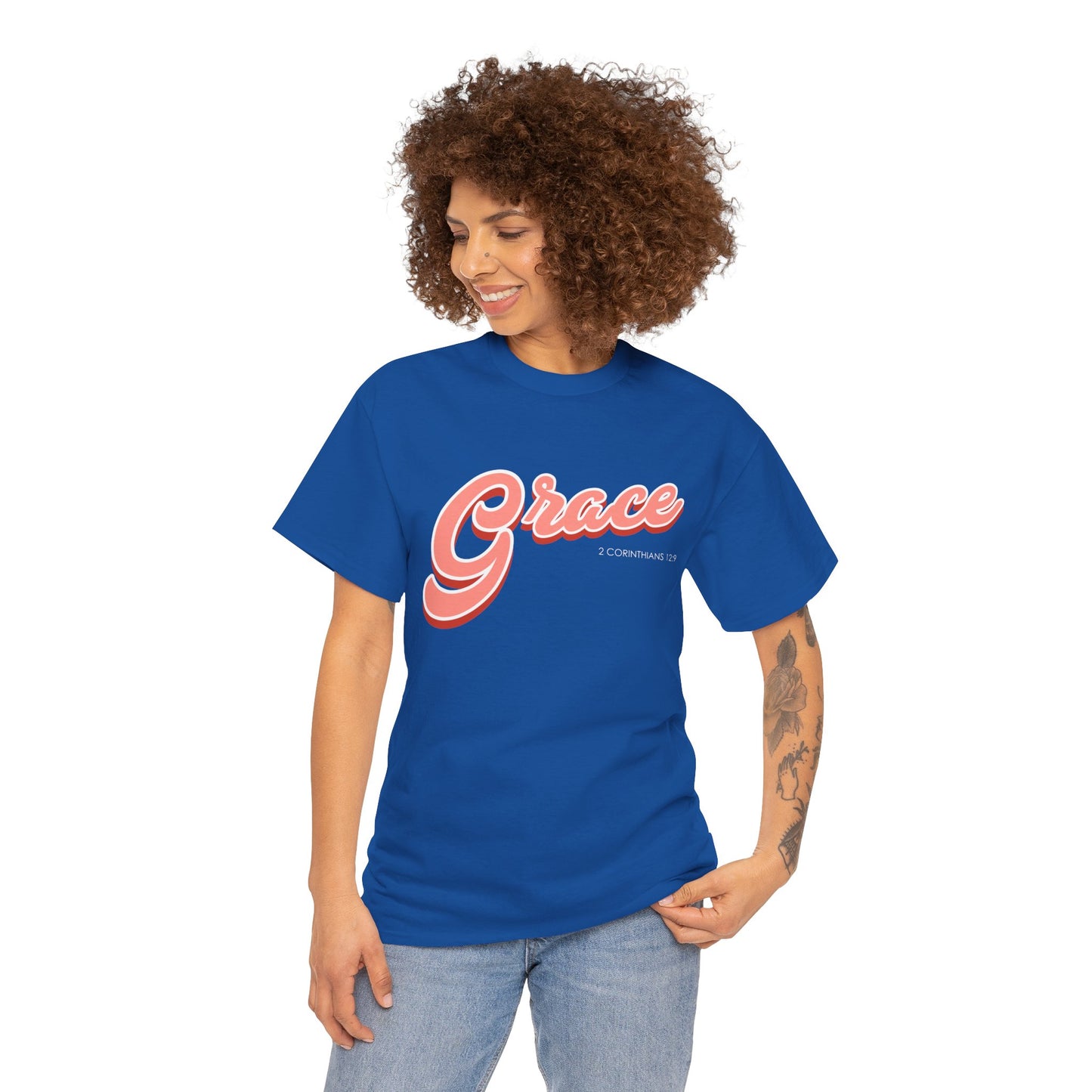 Grace Script Women's Graphic T‑Shirt