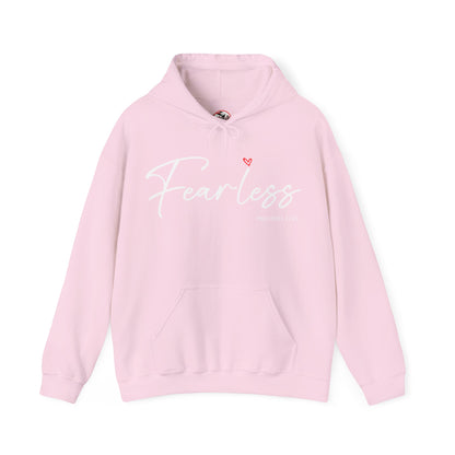 "Fearless" Inspirational Pullover Hoodie