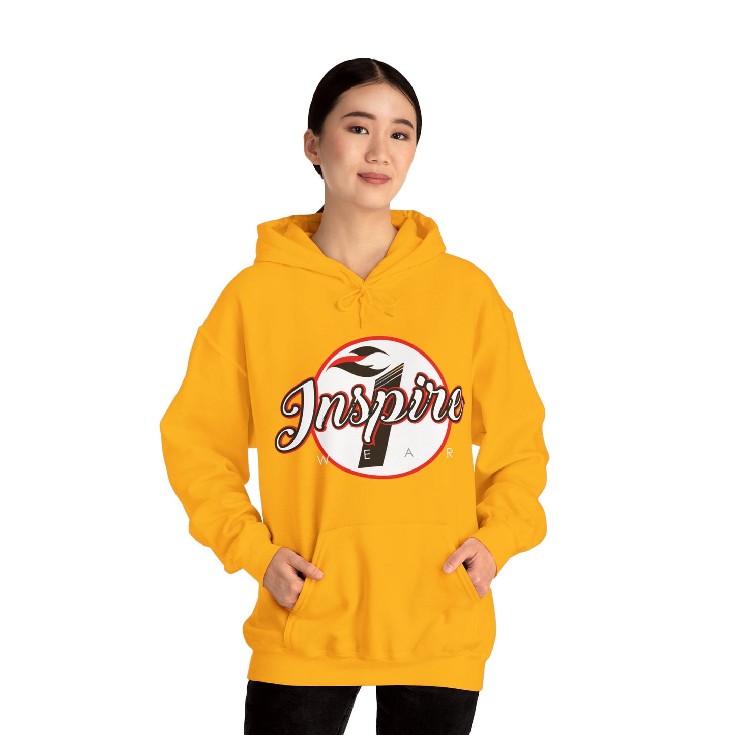 Inspire Wear Baseball Unisex Heavy Blend™ Hooded Sweatshirt