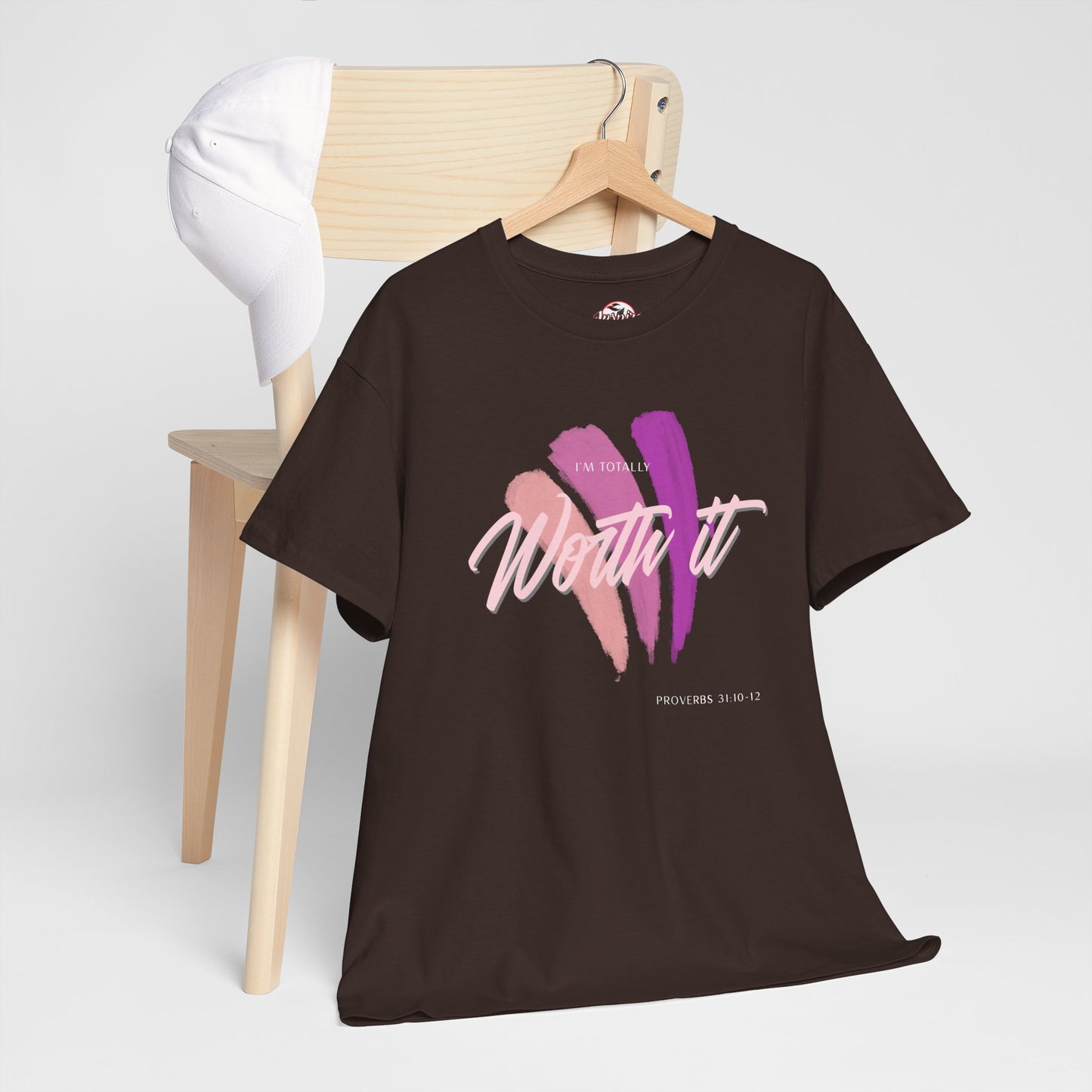 "Totally Worth It" Women's Motivational Graphic T‑Shirt