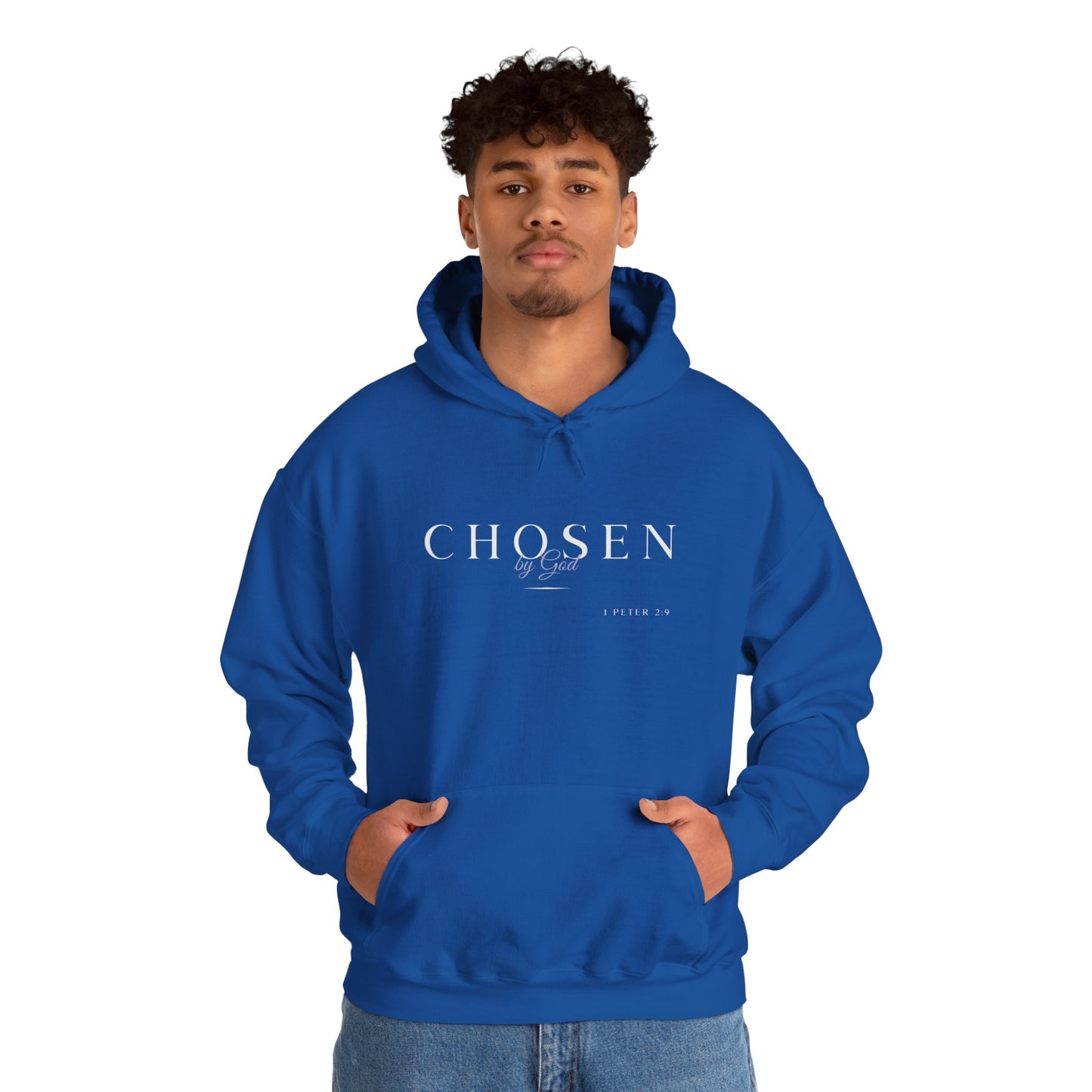 "Chosen" Inspirational Unisex Pullover Hoodie