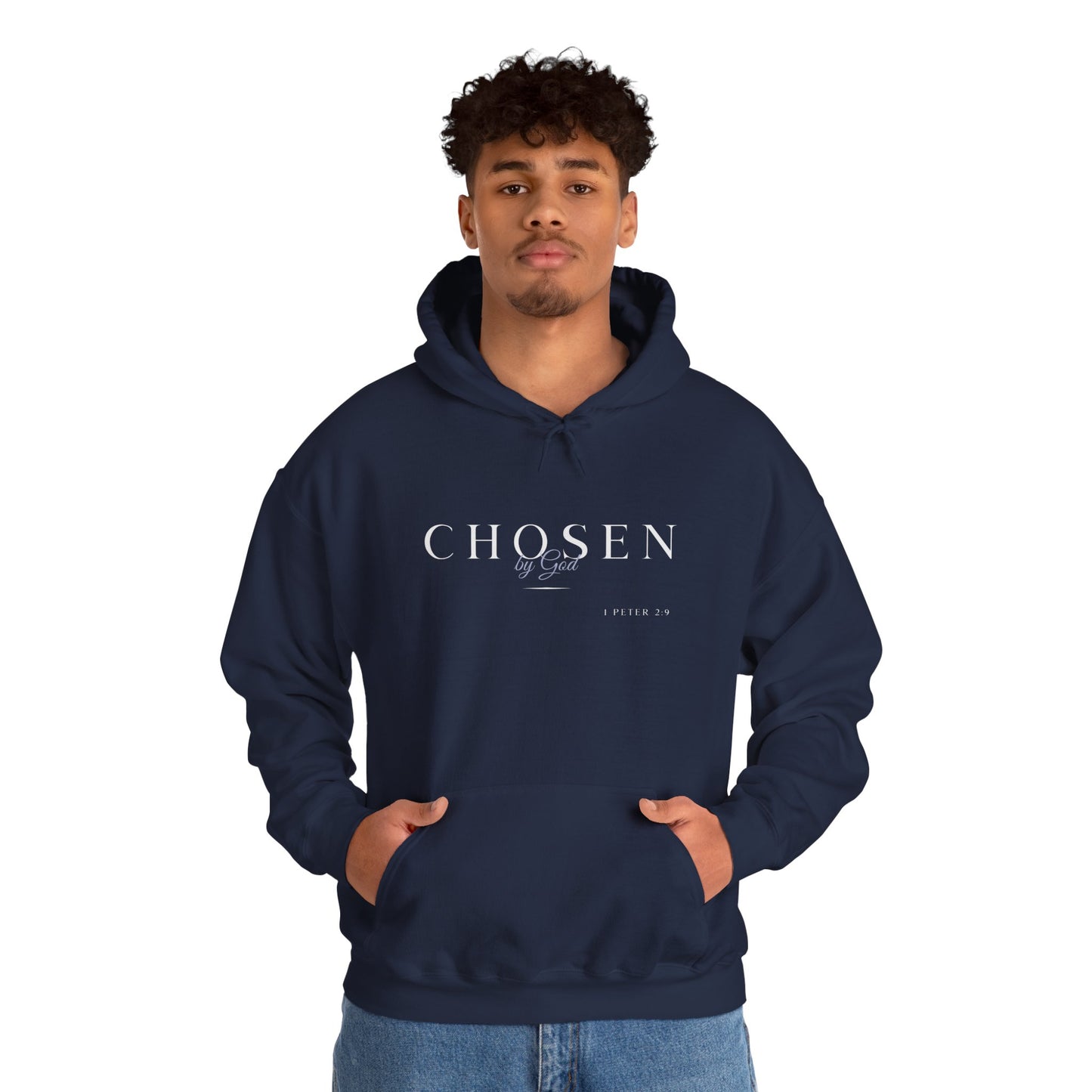 "Chosen" Inspirational Unisex Pullover Hoodie