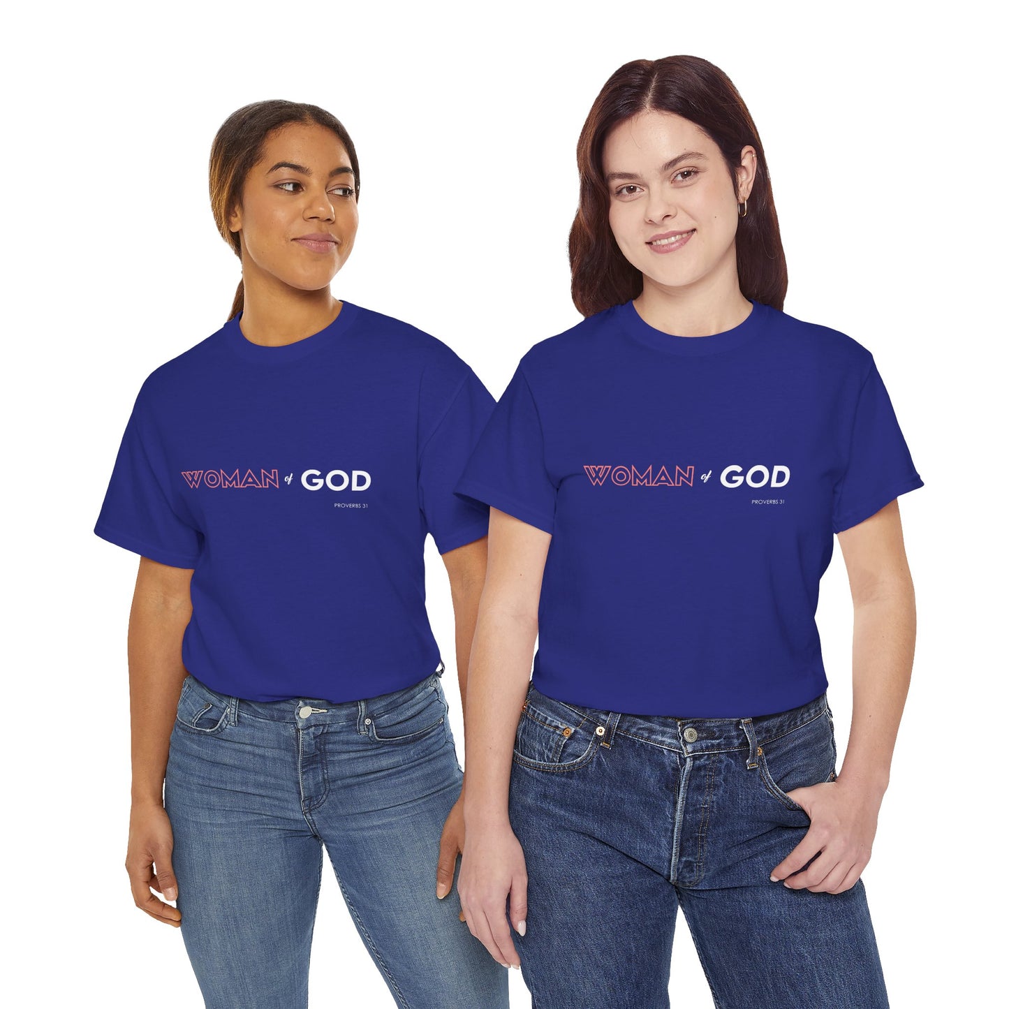 Empowering Woman of God Tee - Unisex Heavy Cotton Shirt