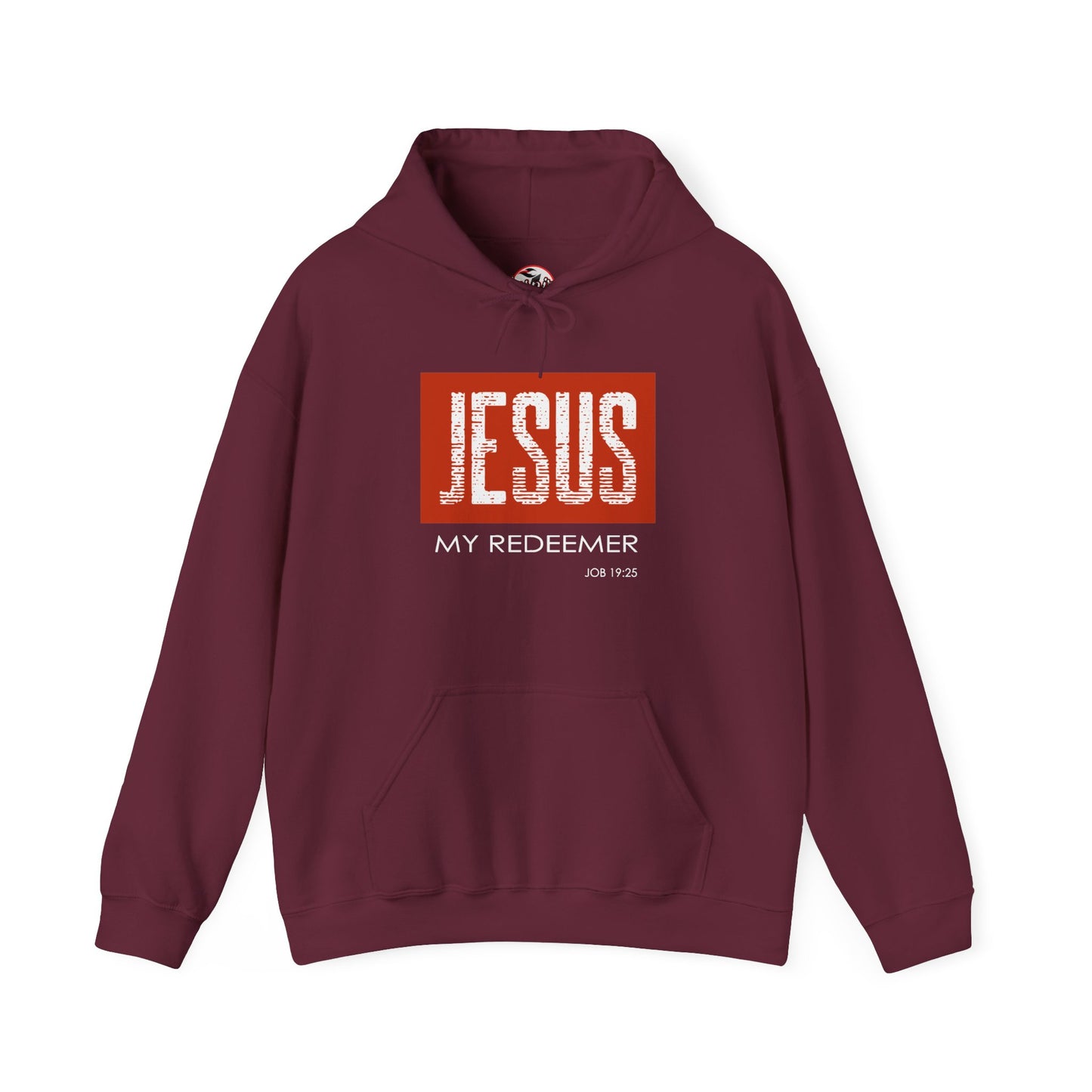 "Jesus My Redeemer" Inspirational Pullover Hoodie