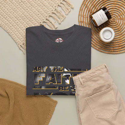 "May The Faith Be With You" Inspirational Graphic T‑Shirt