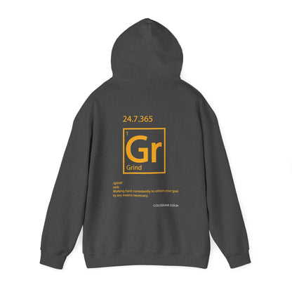 "Grind" Motivational Unisex Pullover Hoodie