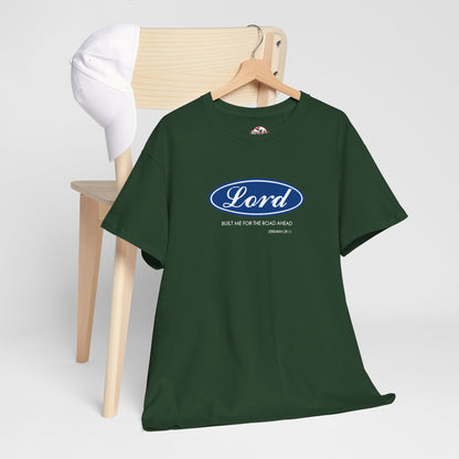 Lord Built Me Inspirational Crewneck T-Shirt