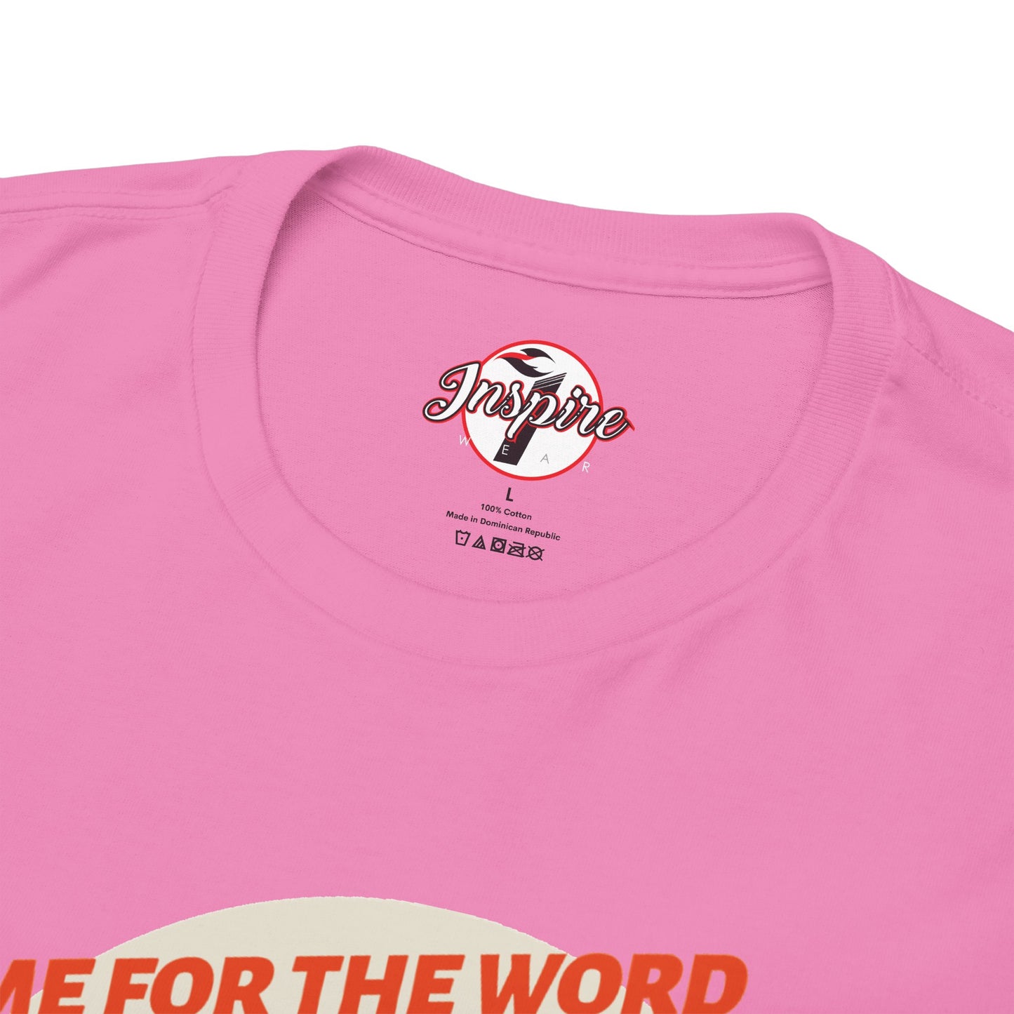 "Come for the Word" Fish Sandwich Graphic T-Shirt