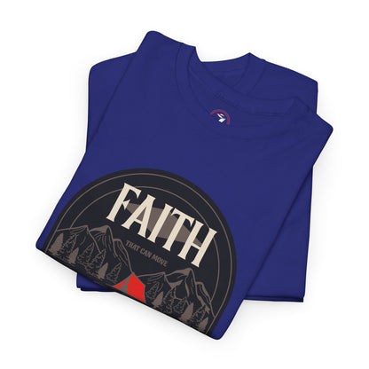 Mountain Moving Faith Unisex Heavy Cotton Tee