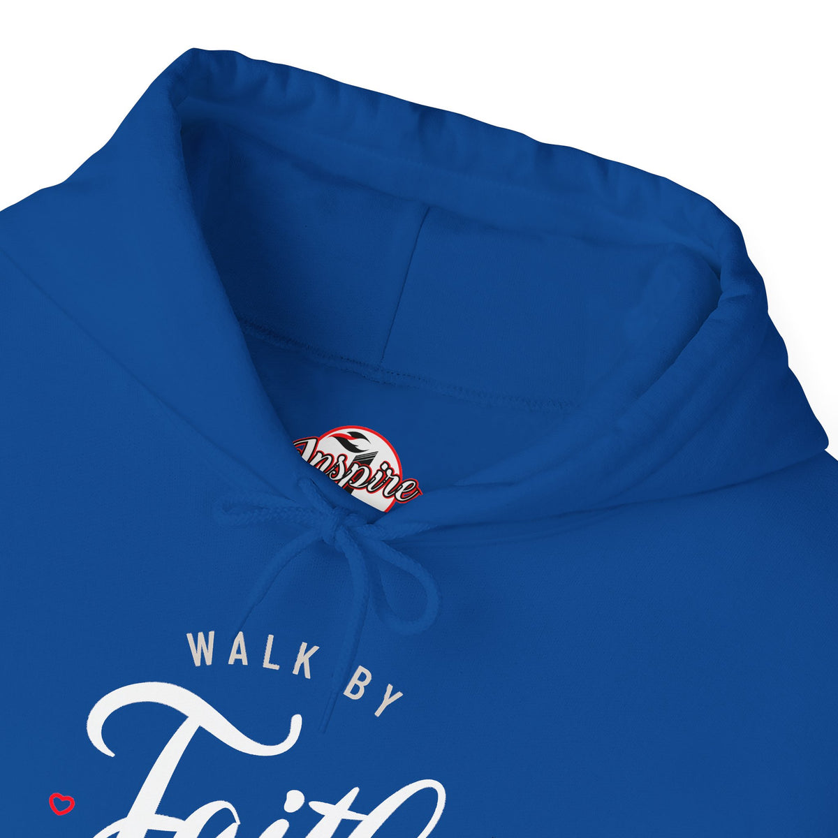"Walk by Faith Not by Sight" Motivational Pullover Hoodie