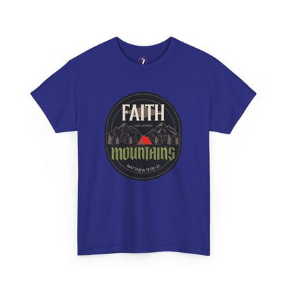 Mountain Moving Faith Unisex Heavy Cotton Tee