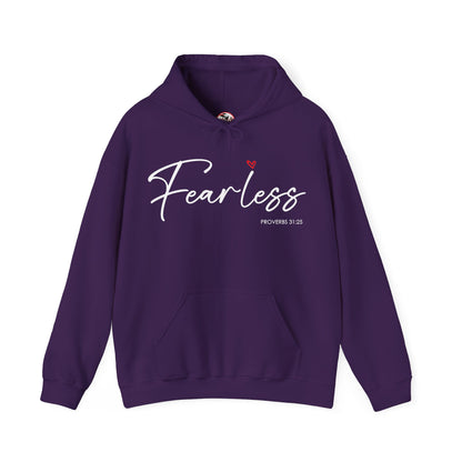 "Fearless" Inspirational Pullover Sweatshirt