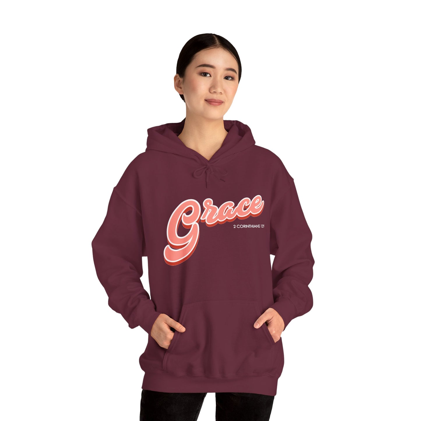 "Grace" Inspirational Pullover Hoodie