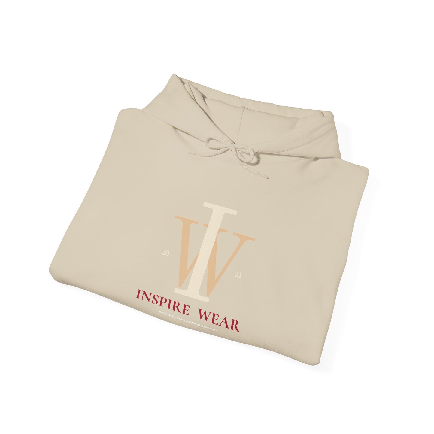 Inspire Wear IW Monogram Logo Pullover Hoodie