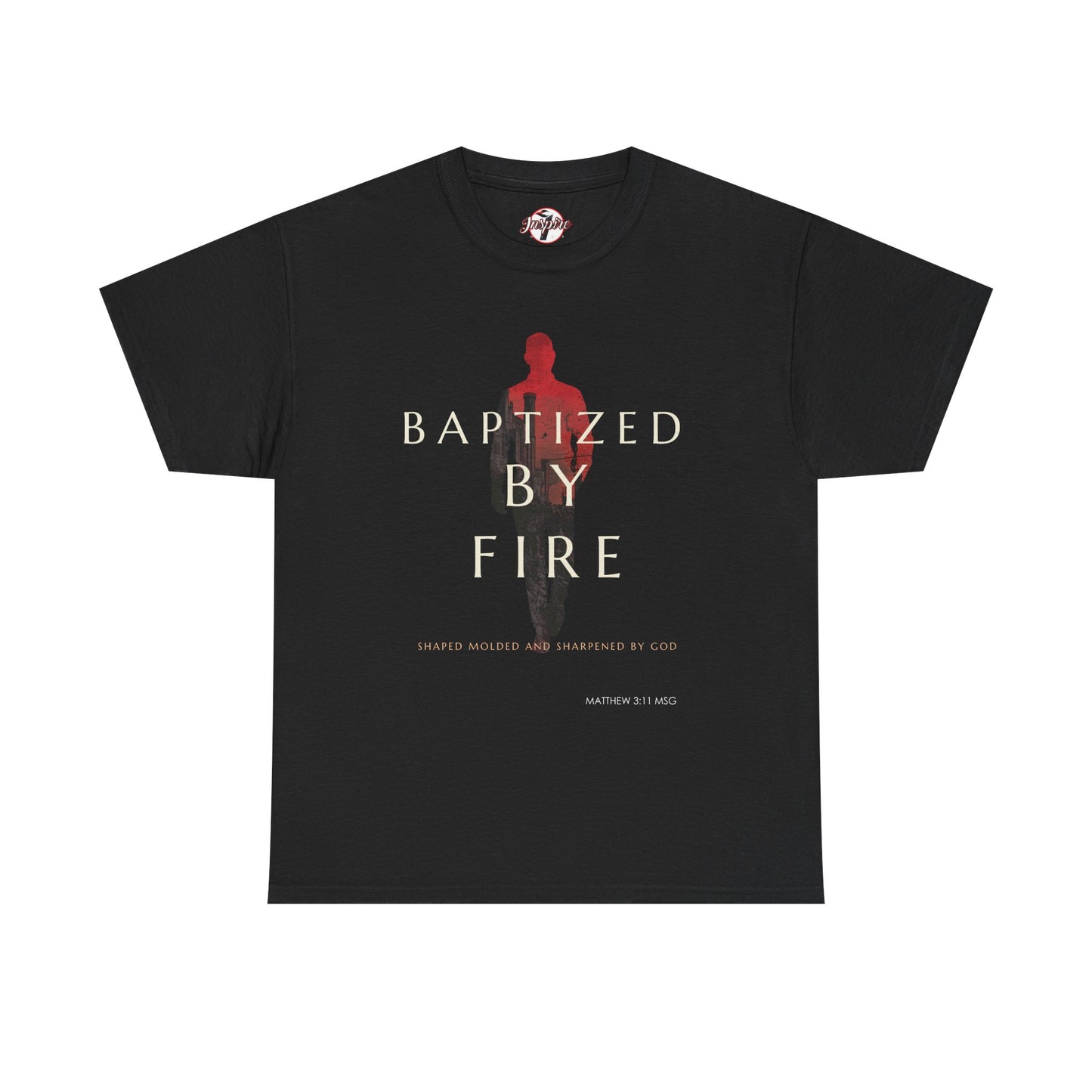 Baptized by Fire Unisex Heavy Cotton Tee