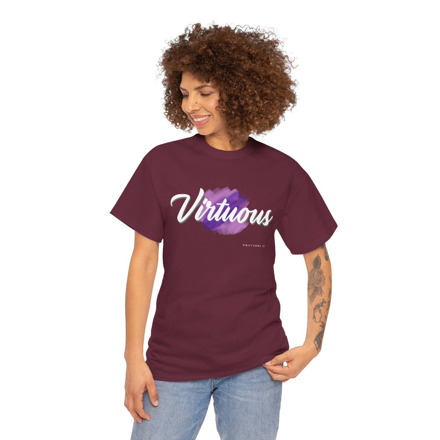 "Virtuous" Inspirational Women's Graphic T-Shirt
