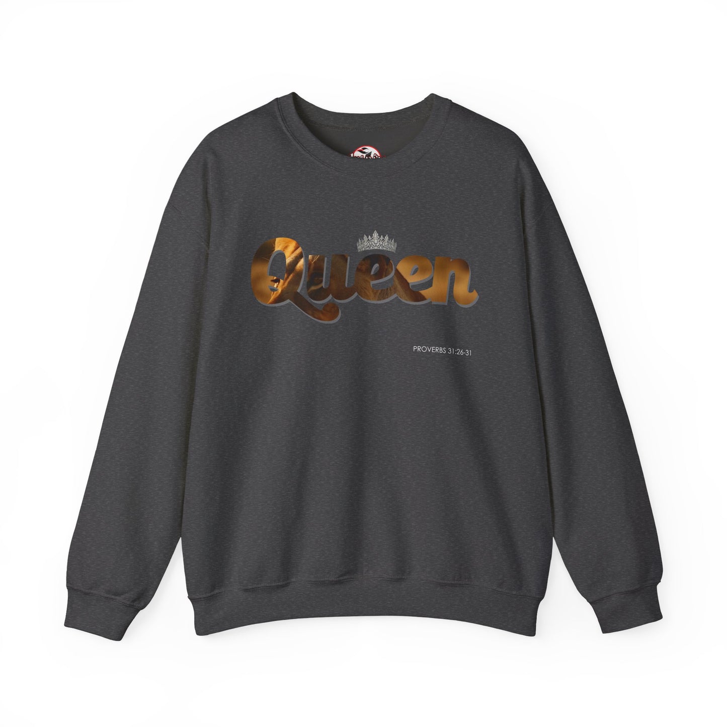 "Queen" Women's Inspirational Pullover Sweatshirt