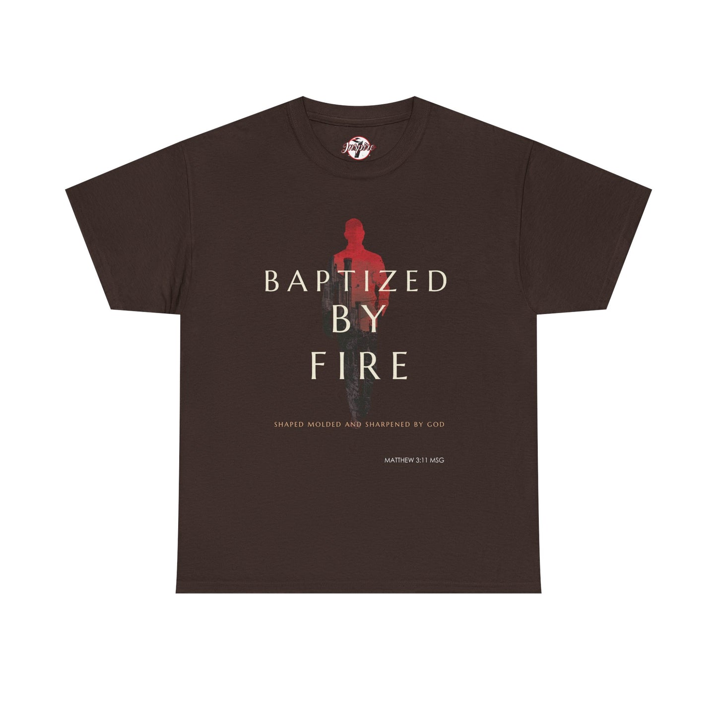 Baptized by Fire Unisex Heavy Cotton Tee