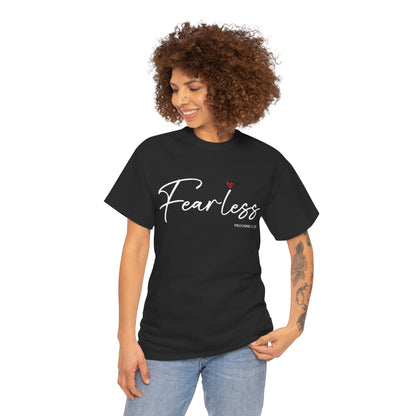 "Fearless" Inspirational Graphic T-Shirt