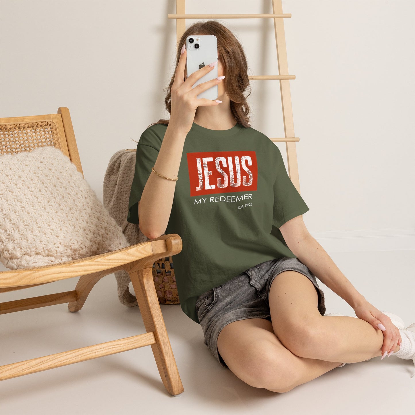 "Jesus My Redeemer" Affirmational T-Shirt