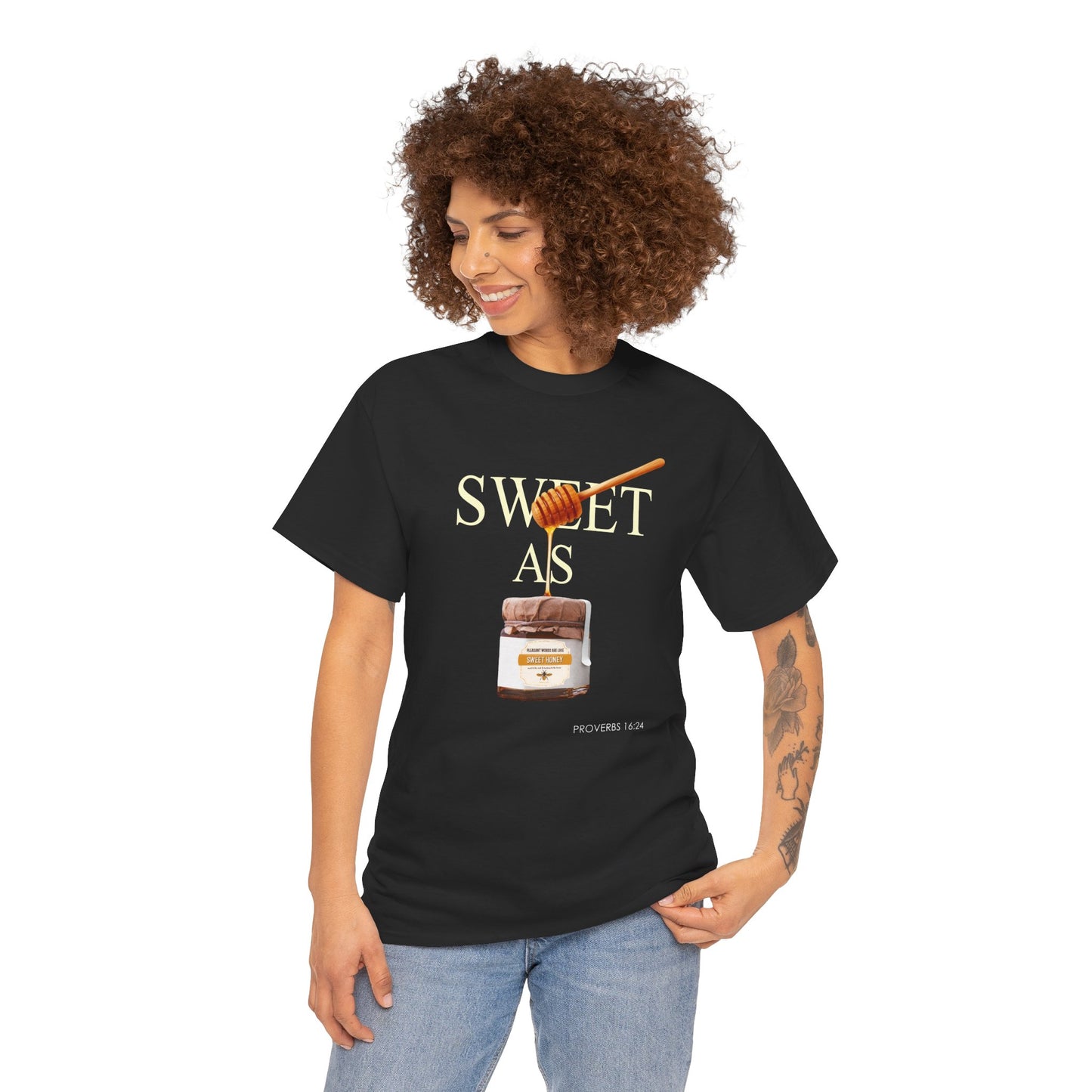 "Pleasant Words" Women's Inspirational Graphic Tee