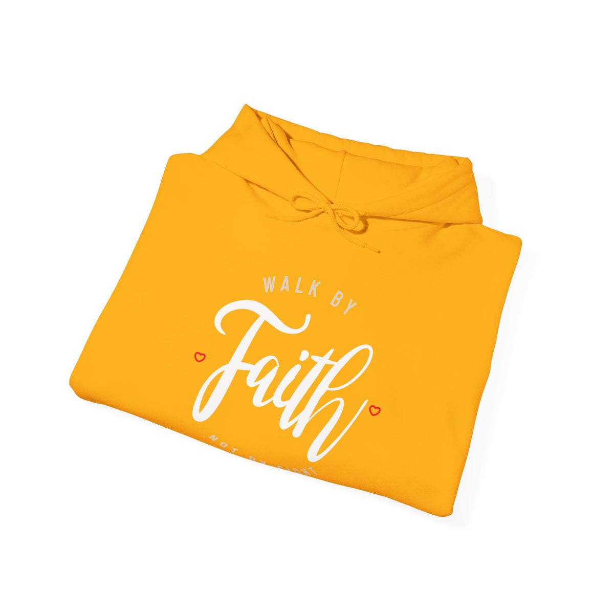 "Walk by Faith Not by Sight" Motivational Pullover Hoodie