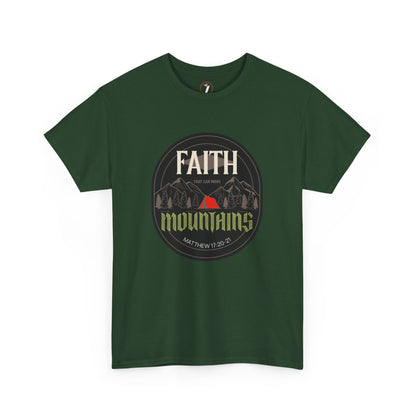 Mountain Moving Faith Unisex Heavy Cotton Tee