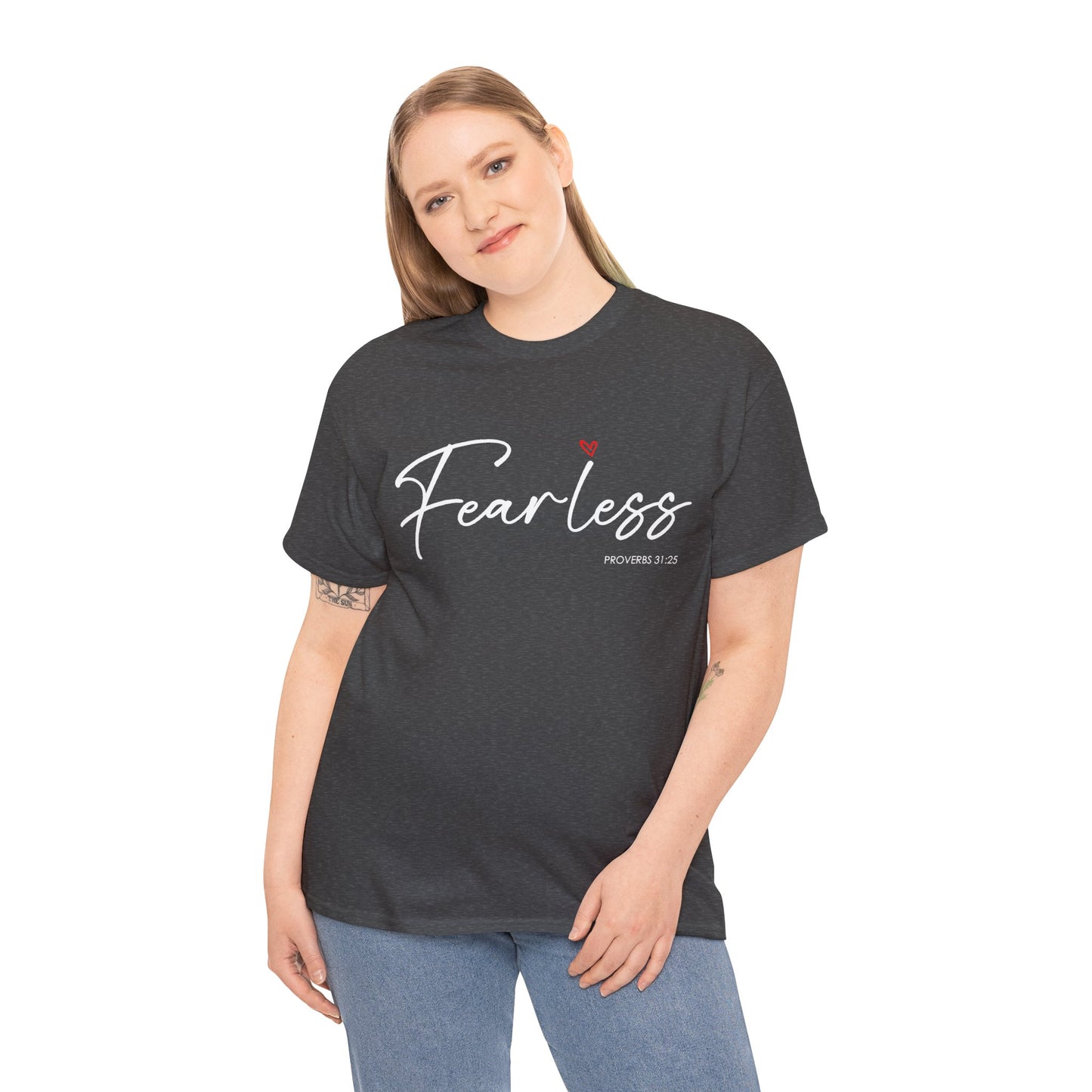 "Fearless" Inspirational Graphic T-Shirt