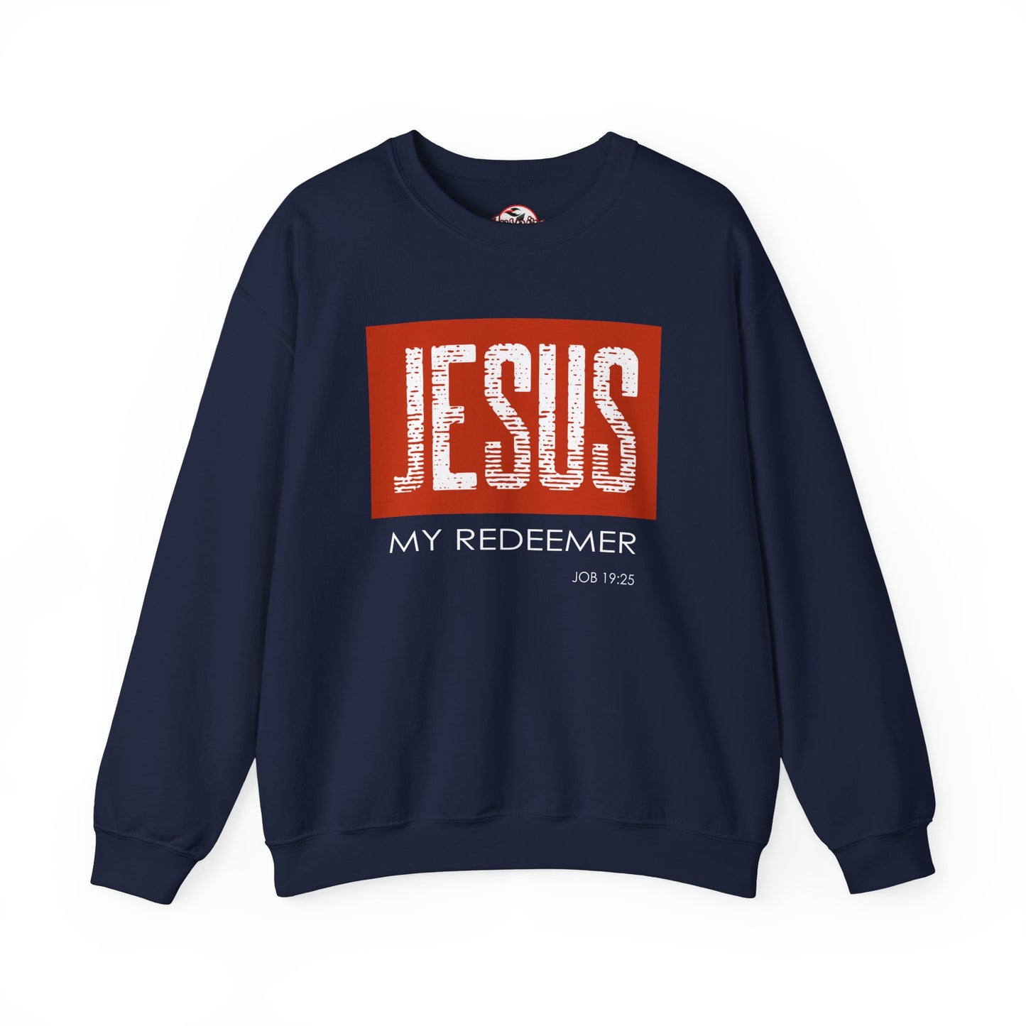 "Jesus My Redeemer" Inspirational Crewneck Sweatshirt