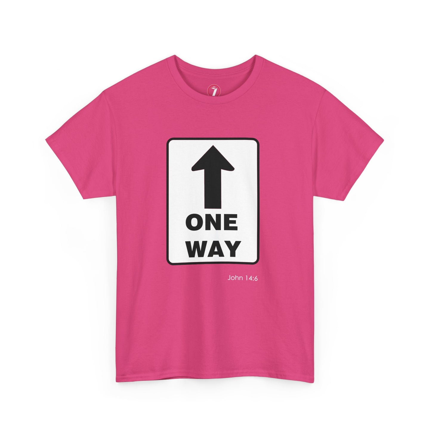 One Way Up Unisex Heavy Cotton Tee