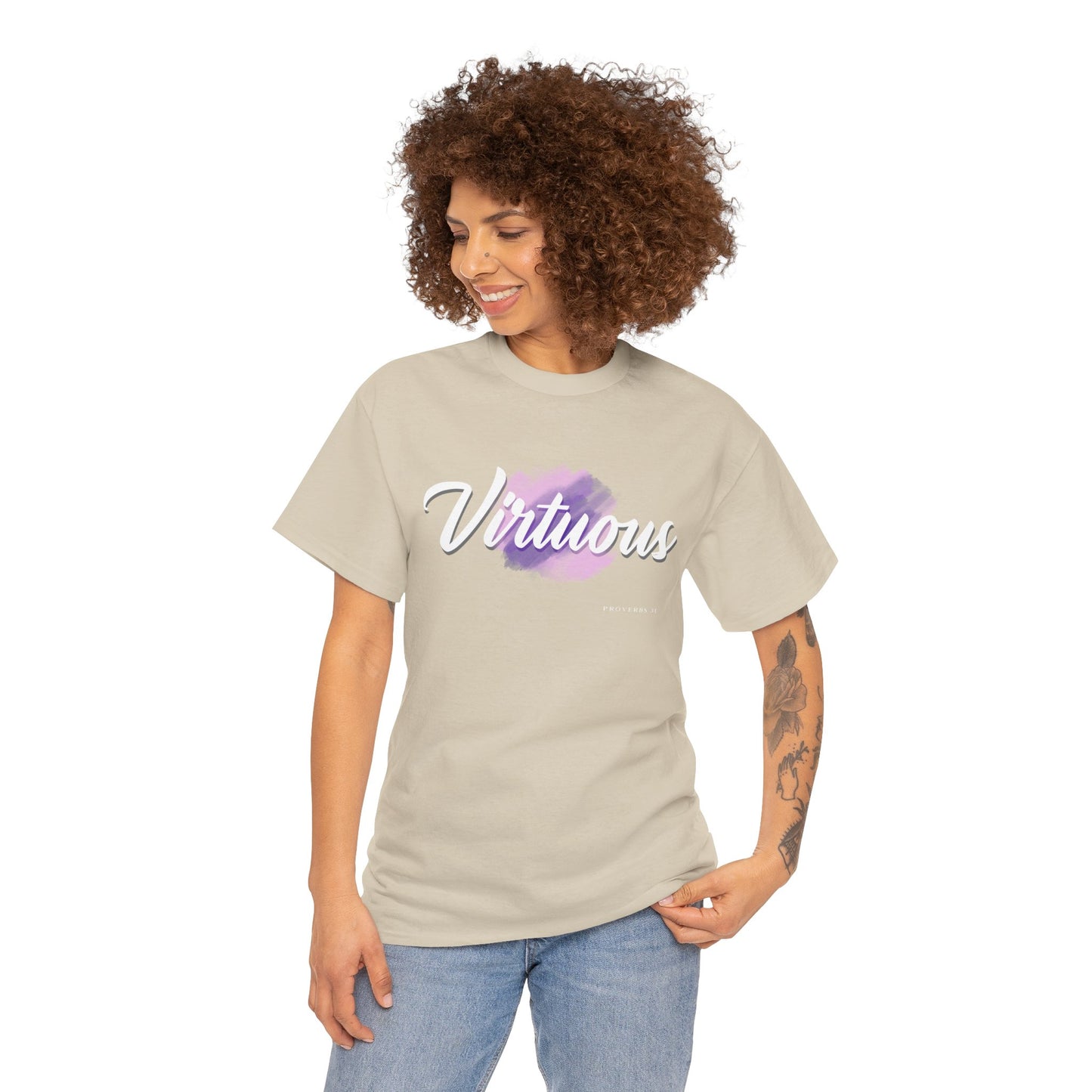 "Virtuous" Inspirational Women's Graphic T-Shirt