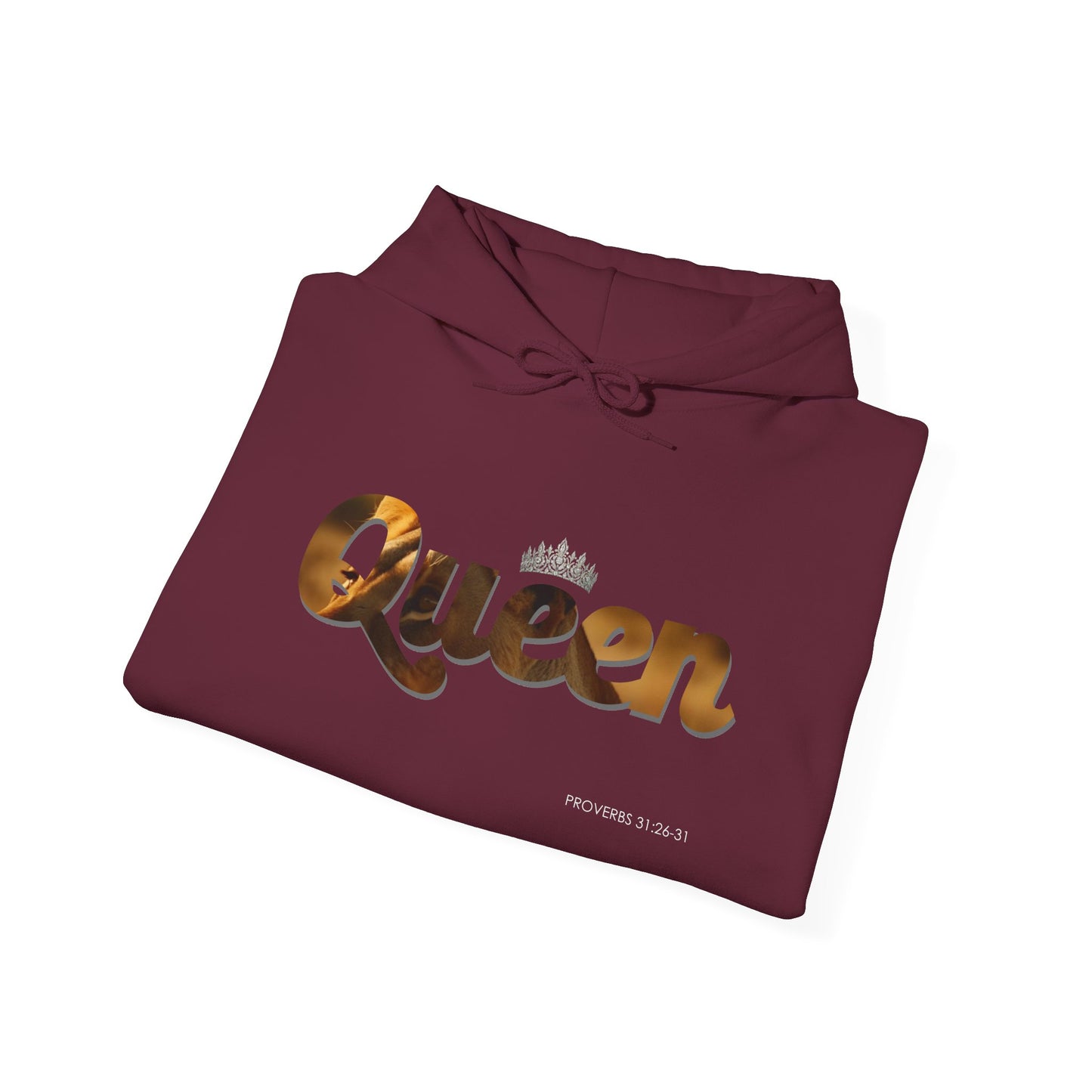 "Queen" Women's Graphic Pullover Hoodie