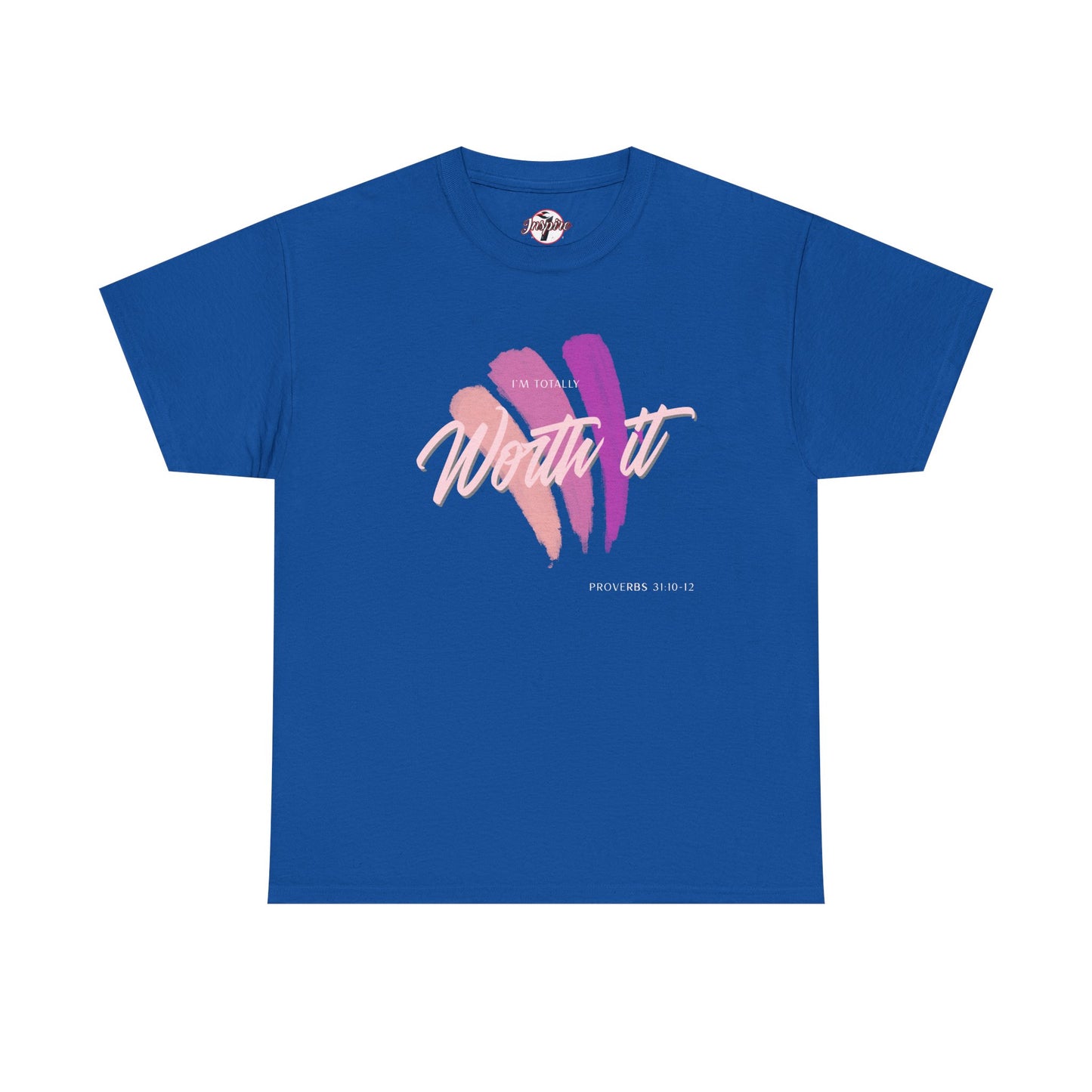 "Totally Worth It" Women's Motivational Graphic T‑Shirt