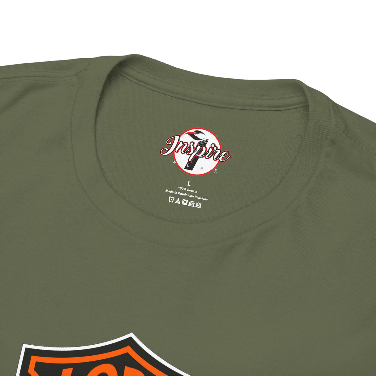 Jesus Christ Savior T‑Shirt — Lord Savior Motorcycle Shield Design